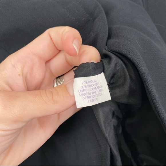 Charles Chang-Lima Wool Blend Button Front Blazer - Picture 5 of 5